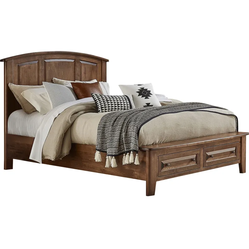 Carson Arched Queen Storage Bed