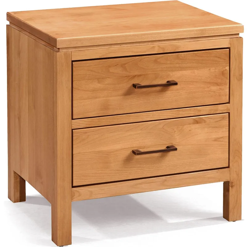 2 West 2 Drawer Nightstand