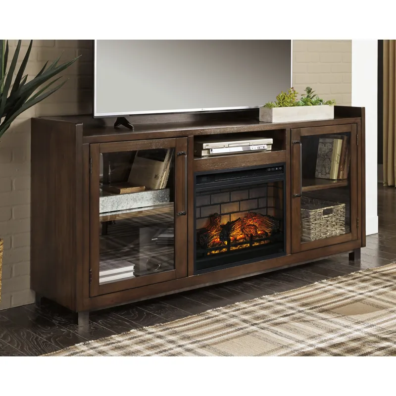 Starmore 70" TV Stand with Electric Fireplace