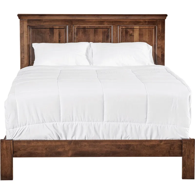 Heritage Raised Panel Bed -Low Footboard