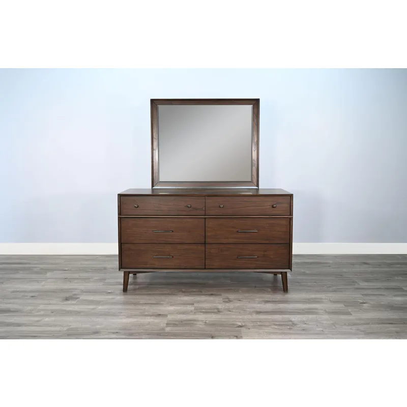 American Modern 6 Drawer Dresser