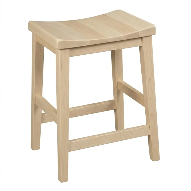 Maple Adam Saddle Stool