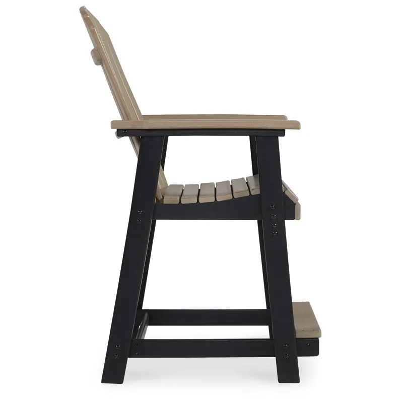 Fairen Trail Outdoor Counter Height Bar Stool (Set of 2)