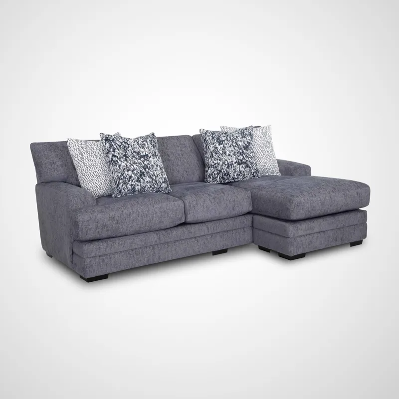 Sapphire Sofa w/ Reversible Chaise - Matcha Mineral
