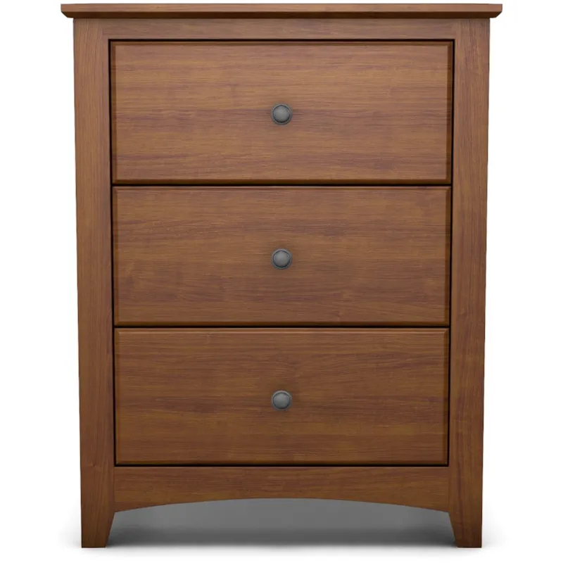 Shaker 3 Drawer Wide Nightstand