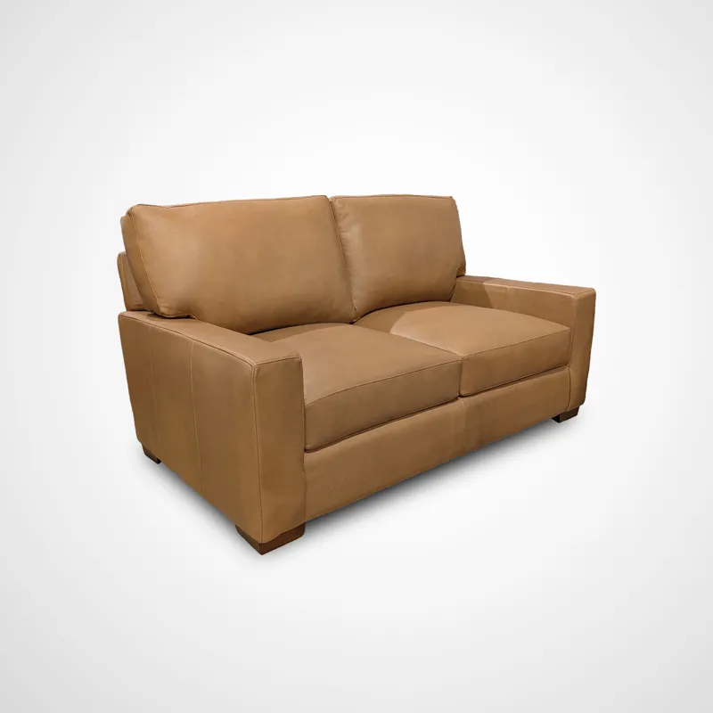 Celeste Leather Loveseat