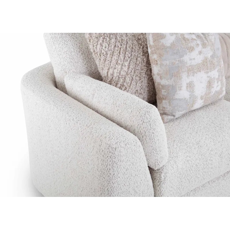 Bombay 5 PC Sectional - Fluffy Riverrock