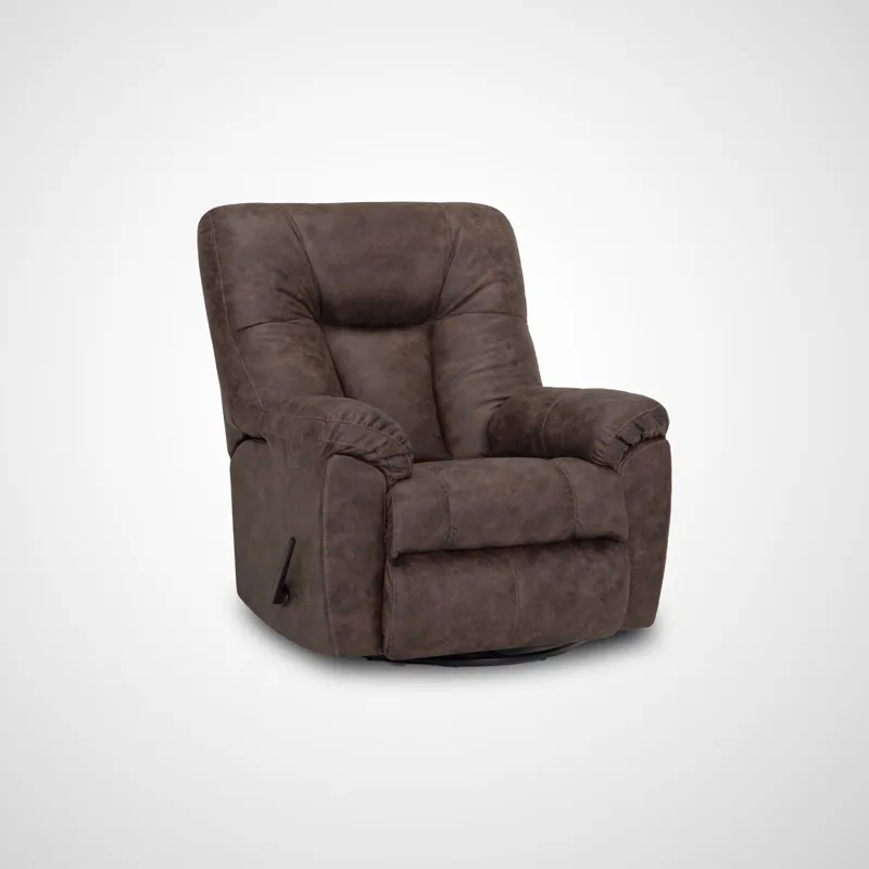 Connery Swivel Rocker Recliner - Amargo Coffee