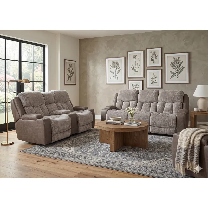 Denali Power Reclining Console Loveseat