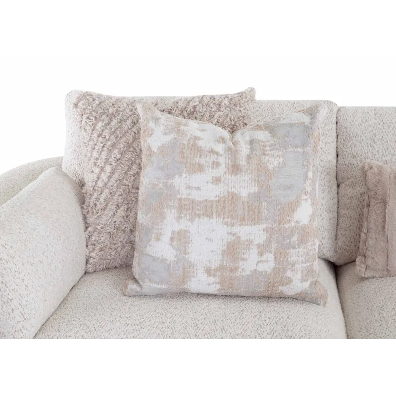Bombay 5 PC Sectional - Fluffy Riverrock