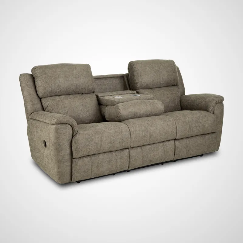 Milan Reclining Sofa with Drop-Down Table