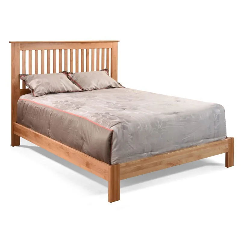 Shaker Queen Slat Bed - Low Footboard