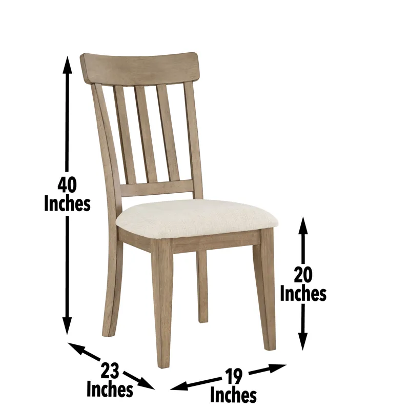 Napa 7-Piece Dining Set, Sand