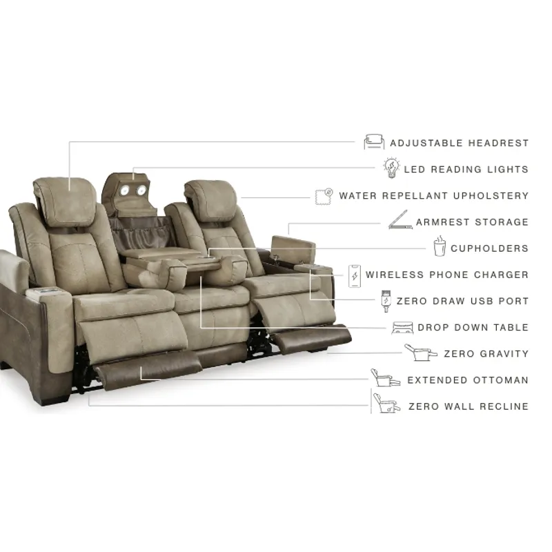 Next-Gen DuraPella Power Reclining Sofa