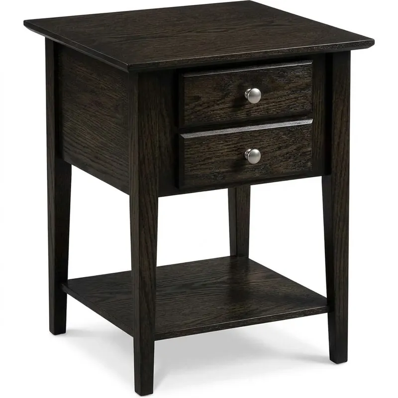 End Table with Shelf