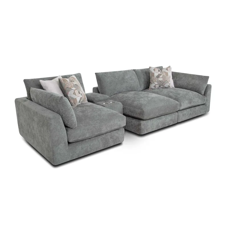 Dreamscape 5 PC Sectional - Linwood Green Bay