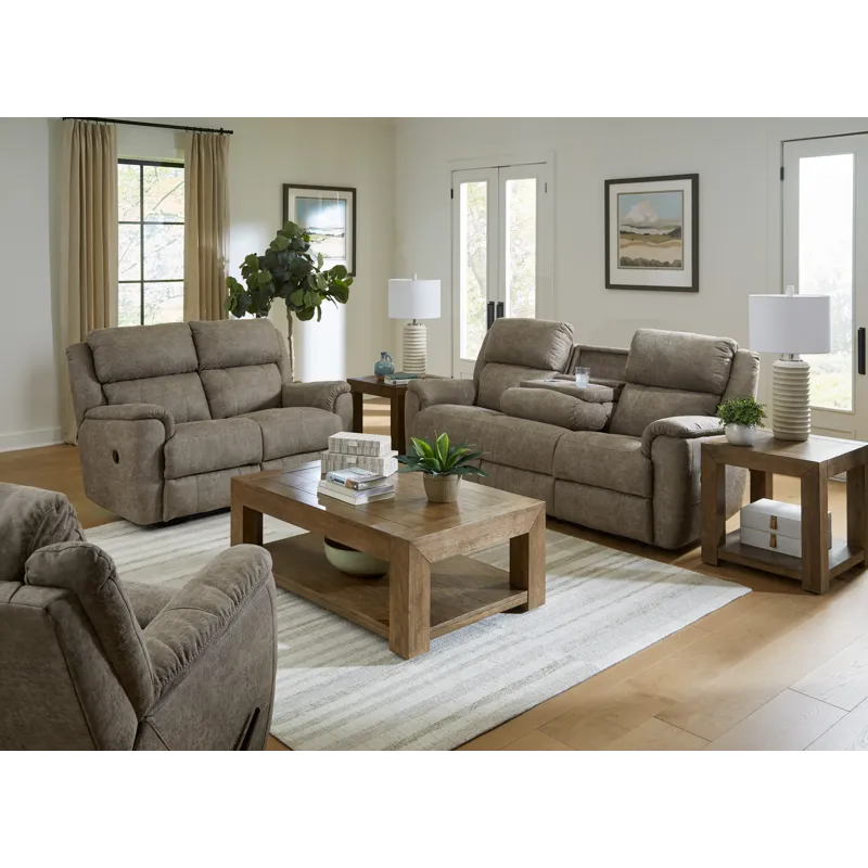 Milan Manual Recliner - Tan+