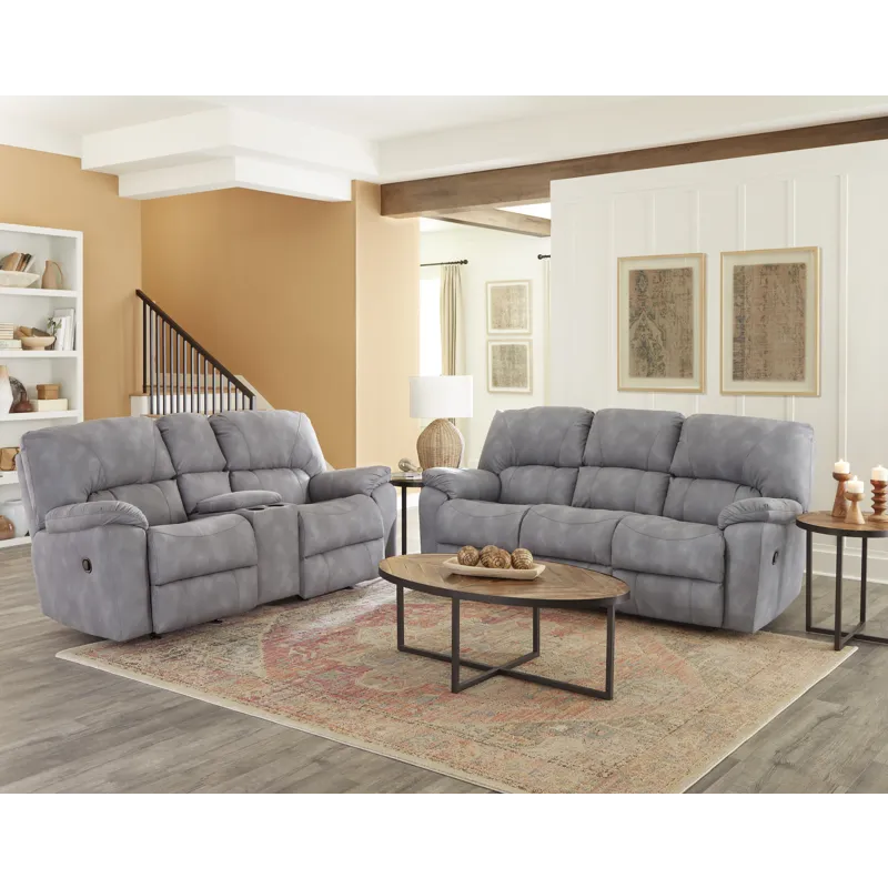 Rhino Manual Sofa Shown in Grey Color