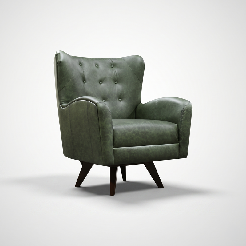 Harlow Leather Swivel