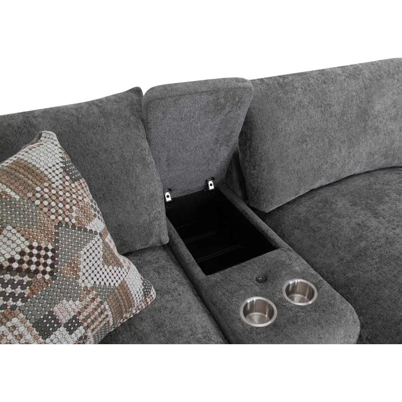 Dreamscape 5 PC Sectional - Linwood Green Bay
