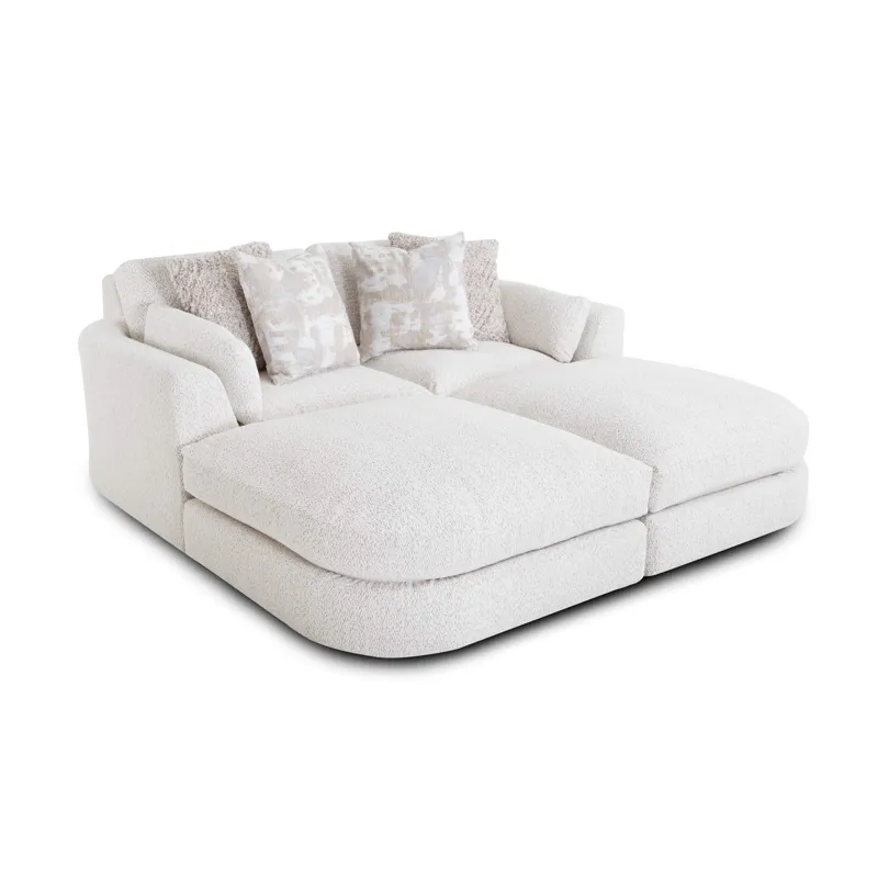 Bombay 5 PC Sectional - Fluffy Riverrock