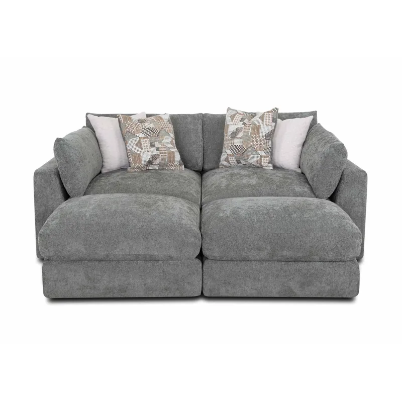 Dreamscape 5 PC Sectional - Linwood Green Bay