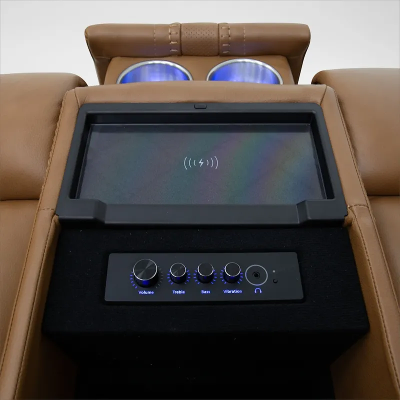 Xena Triple-Power Reclining Loveseat with Immersive Sound