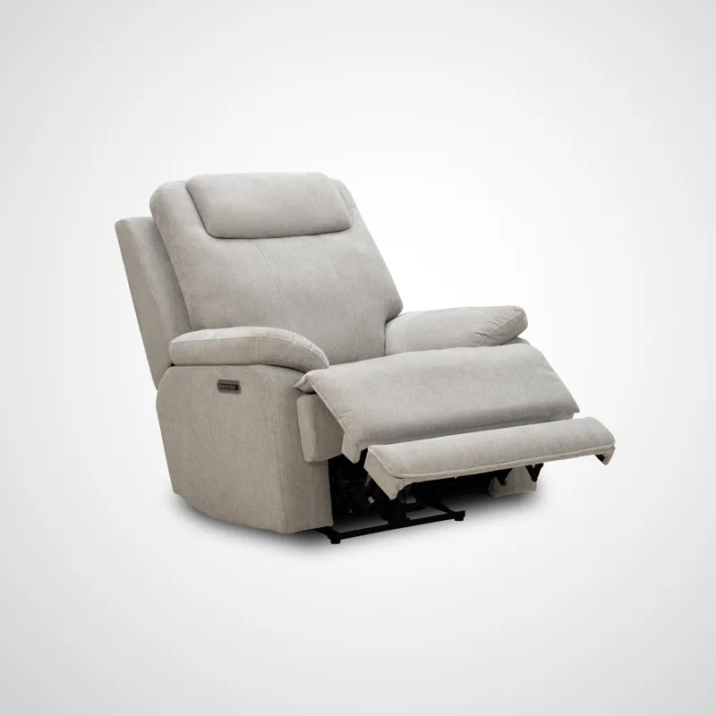 Russell Triple Power Recliner - Fog