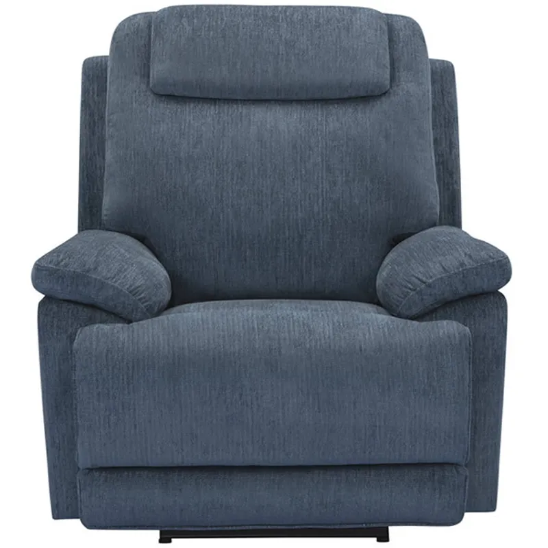 Russell Triple Power Recliner - Indigo
