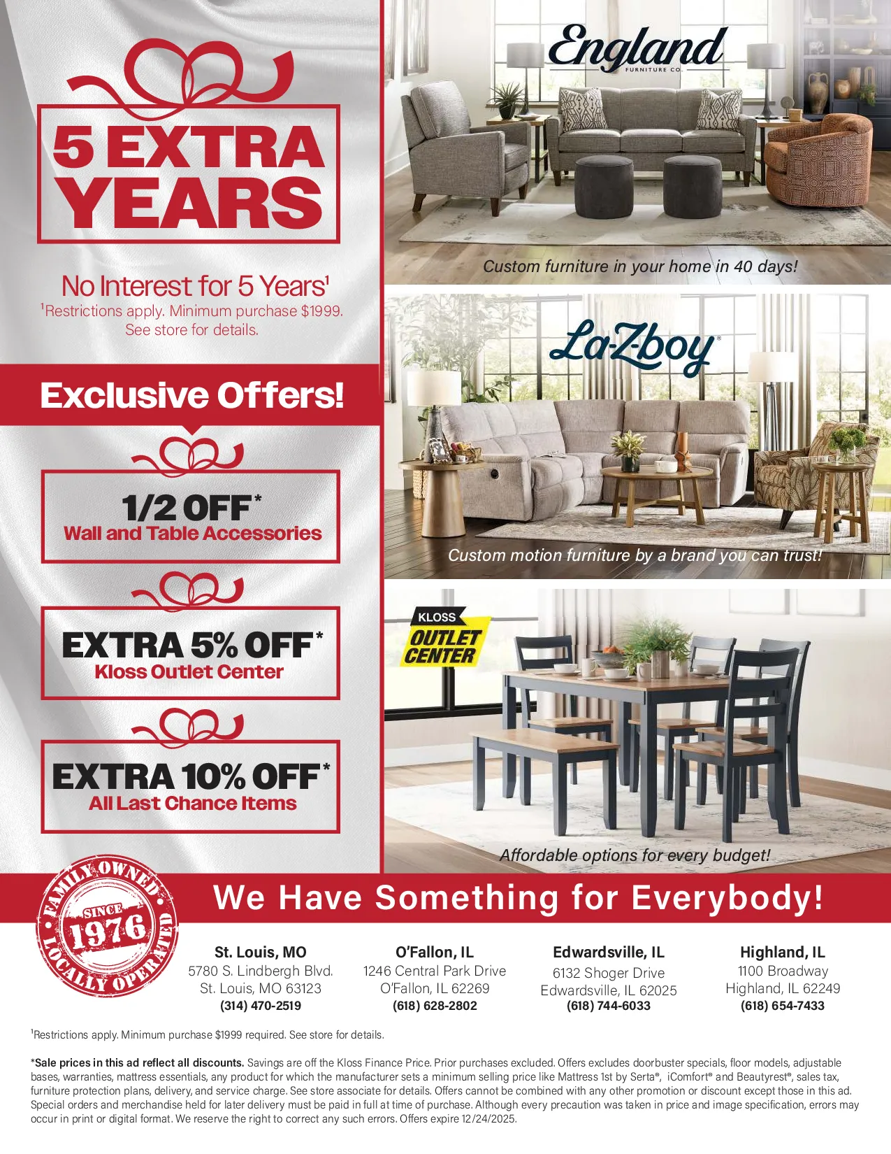 Holiday Finance Sale