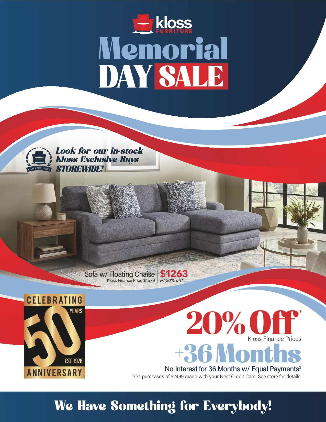 KLOSS-9021-2651Memorial DaySALE