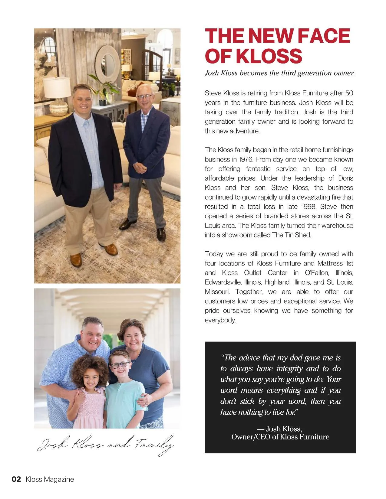 KLOSS-9021-2671-Retirement Sale