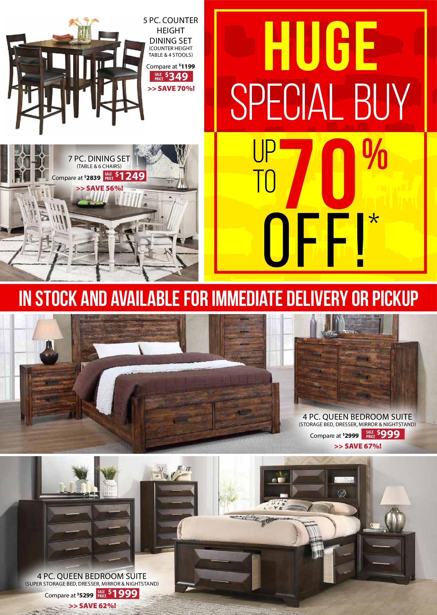 Huge Special Buy Kloss Furniture