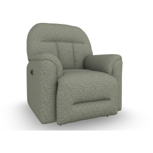 Suitably Fabric Power Tilt Headrest Rocker Recliner