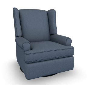 Logan Fabric Swivel Glider Recliner