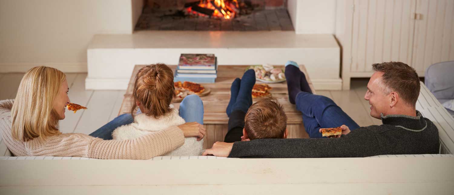 Famly on Sofa