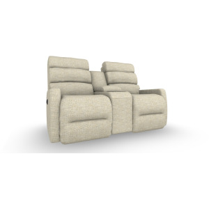 Kristisha Fabric Power Tilt Headrest Space Saver Loveseat