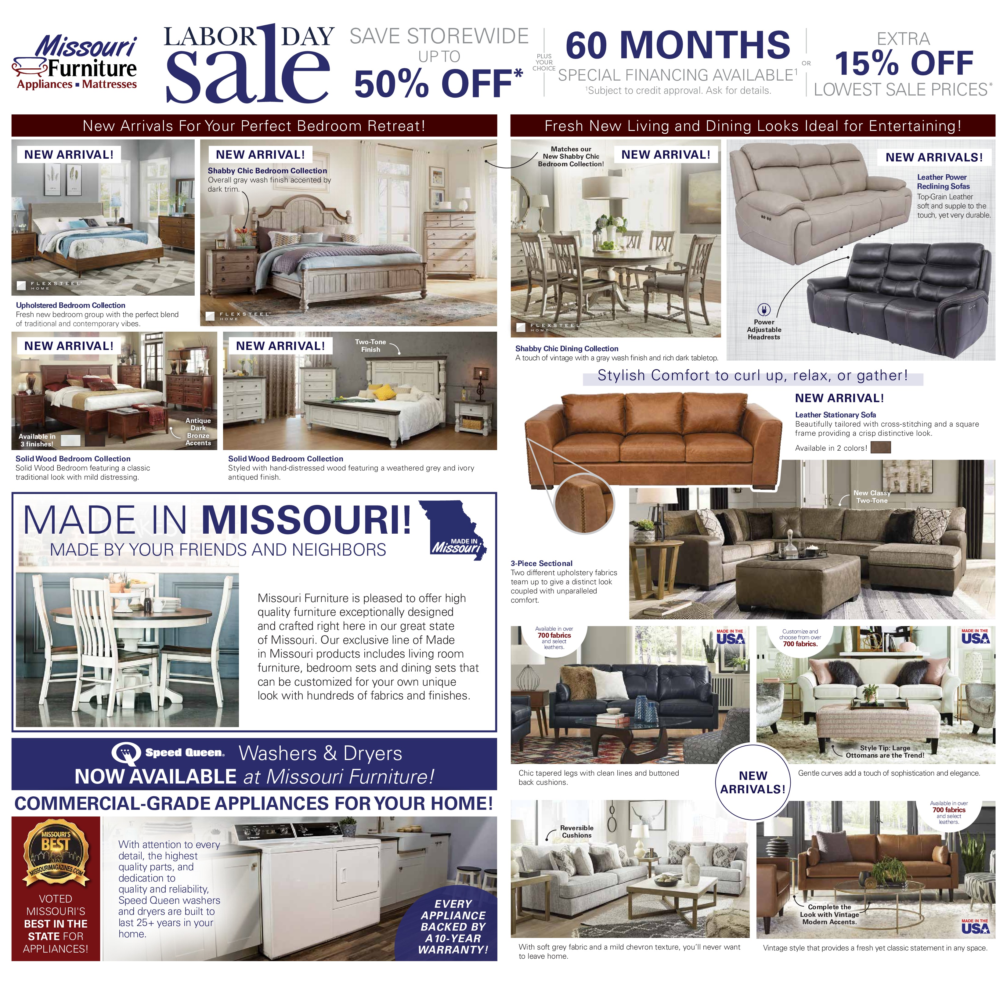 Labor Day Sale Missouri Furniture
