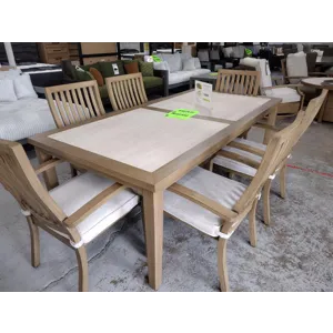 Outdoor Dining Chair with 6 Arm Chairs