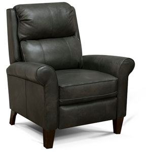 Timedale Leather Pushback Arm Chair