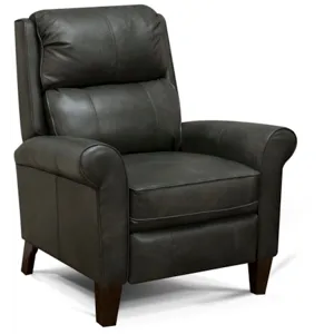 Timedale Leather Pushback Arm Chair
