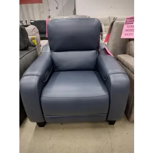 Dual Power Leather Zero Gravity Recliner