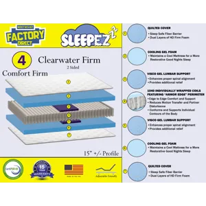 Clearwater Firm Mattress