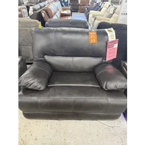 Dual Power Zero Gravity Leather Recliner