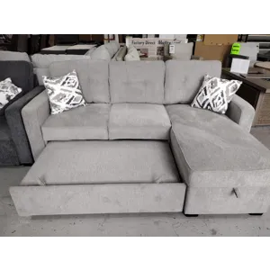 Modular Sleeper Sectional with Storage Chaise