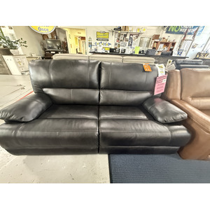 Dual Power Zero Gravity Leather Reclining Sofa
