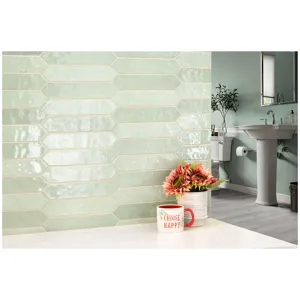 Jade Picket Backsplash