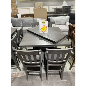 Counter Height Dining Table with 4 Chairs