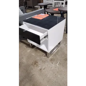 Glasstop Nightstand