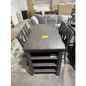 Counter Height Dining Table with 4 Chairs